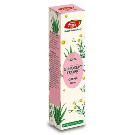 Crema Ginosept Trofic G106, 40 ml, Fares — preț și oferte