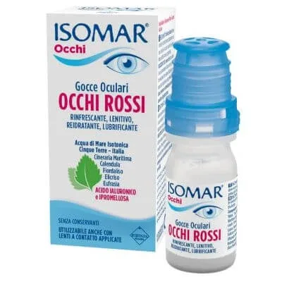 Isomar red picături pentru ochi acid hialuronic 0,20% 10 ml — preț și oferte