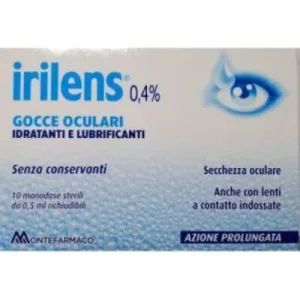Irilens picături pentru ochi 10 flacoane 0,5 ml