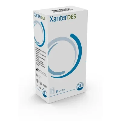 Xanterdes soluție oftalmică 20 flacoane monodoză 0,3 ml — preț și oferte
