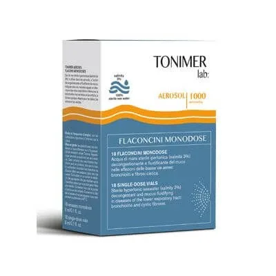 Tonimer laborator aerosol 18 flacoane 3 ml doză unică — preț și oferte