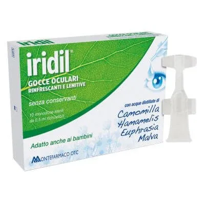 Iridil picături pentru ochi 10 fiole monodose resigilabile 0,5 ml — preț și oferte