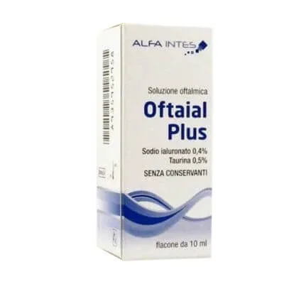 Soluție oftalmică oftaial plus 0,4% acid hialuronic și taurină 10 ml — preț și oferte