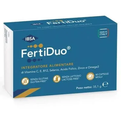 Fertiduo 60 capsule, IBSA Ibsa Farmaceutici — preț și oferte
