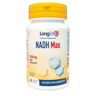 Longlife nadh max 60 comprimate acoperite — preț și oferte