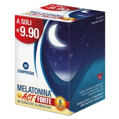 Melatonin act+forte 5 complex 90 comprimate — preț și oferte