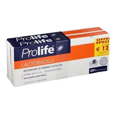 Prolife lactobacili două pachete de 7 flacoane de 8 ml — preț și oferte