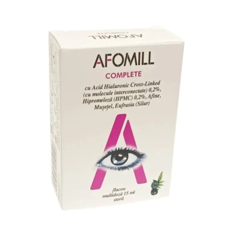 Picături Oculare Afomill Complete, 15 ml, Af United AF UNITED S.p.A. — preț și oferte
