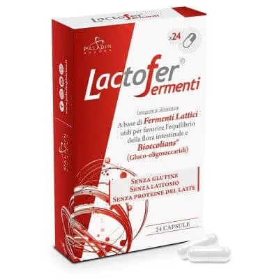 Lactofer fermenți 24 capsule — preț și oferte