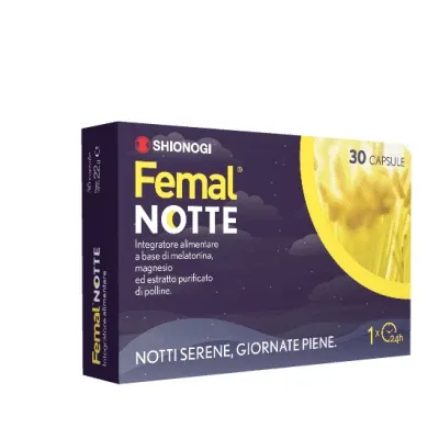 Femal notte 30 capsule — preț și oferte