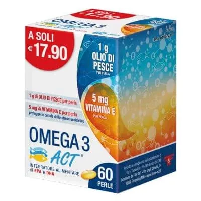 Omega 3 act 1g 60 perle — preț și oferte