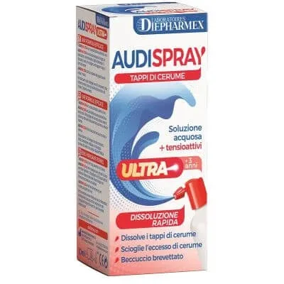 Audispray ultra +3 ani soluție apoasă + surfactant spray dopuri de urechi 20 ml — preț și oferte