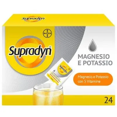 Supradyn magneziu/potasiu 24 plicuri — preț și oferte