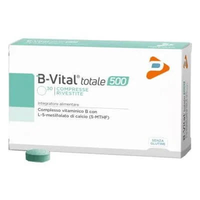 B-vital total 500 30 comprimate — preț și oferte