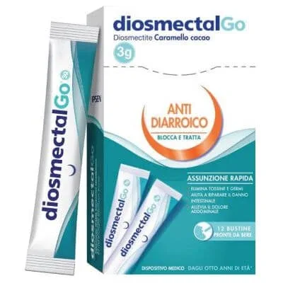 Diosmectalgo caramel cacao 12 sticks — preț și oferte