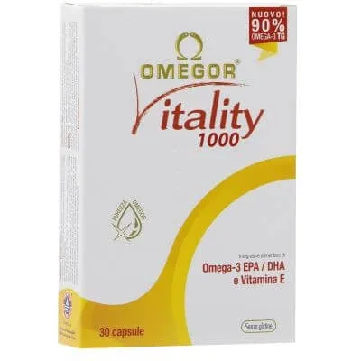 Omegor vitalitate 1000 30 capsule moi — preț și oferte