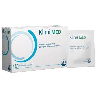 Detergent periocular Klimi' med 14 șervețele sterile de unică folosință — preț și oferte
