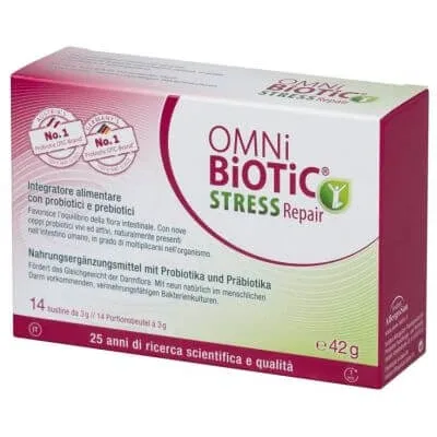 Omni biotic de reparare a stresului 14 pliculețe de 3 g — preț și oferte