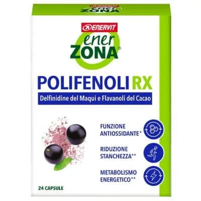 Enerzona polifenoli rx 24 capsule — preț și oferte