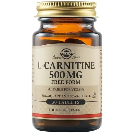 L-Carnitina 500 mg, 30 tablete – Solgar — preț și oferte