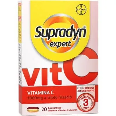 Supradyn expert vitamina c 20 comprimate — preț și oferte