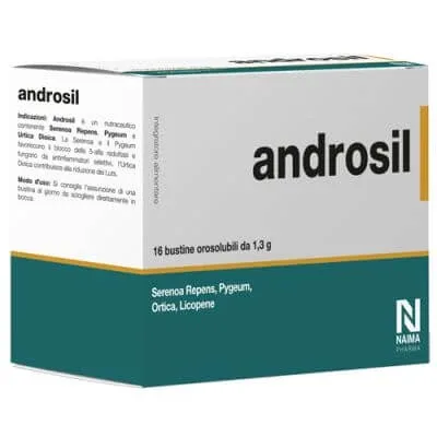 Androsil 16 plicuri orosolubile — preț și oferte