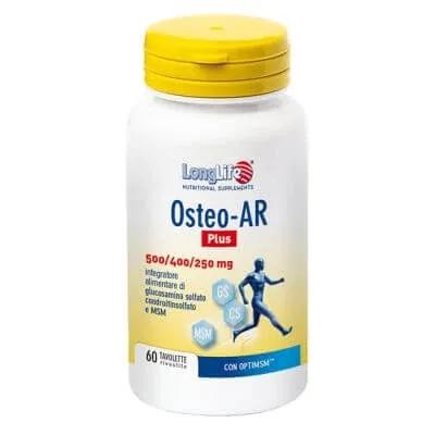 Longlife osteo-ar plus 60 comprimate — preț și oferte
