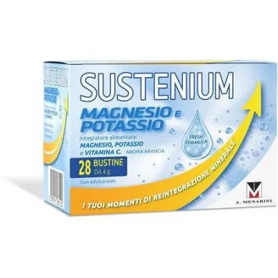 Sustenium magneziu și potasiu 28 pliculețe — preț și oferte