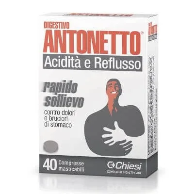 Digestif antonetto aciditate și reflux 40 comprimate masticabile — preț și oferte