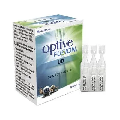 Optive fusion ud soluție oftalmică sterilă 30 flacoane monodoză 0,4 ml — preț și oferte