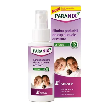 Spray Împotriva Păduchilor Paranix, 100 ml Omega Pharma — preț și oferte