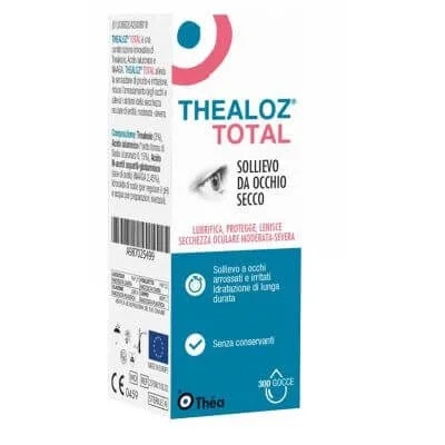 Picături pentru ochi thealoz total 10 ml — preț și oferte