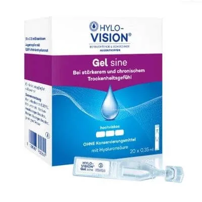 Lacrimi artificiale hylovision sine 20 flacoane 0,40 ml — preț și oferte