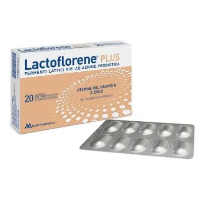 Lactoflorene plus 20 capsule gastrorezistente — preț și oferte