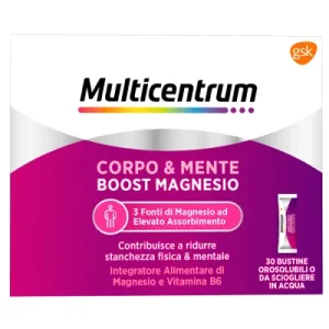 Multicentrum boost magneziu 30 pliculețe