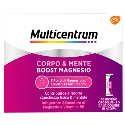 Multicentrum boost magneziu 30 pliculețe — preț și oferte