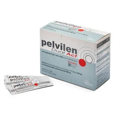 Pelvilen dual act 60 pliculețe — preț și oferte