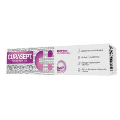 Curasept bio smalț pastă de dinți dinți sensibili 75 ml — preț și oferte