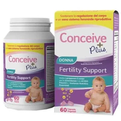 Conceive plus suport pentru fertilitatea feminină 60 capsule — preț și oferte