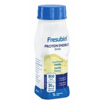 Fresubin băutură energizantă proteică vanilie 4 x 200 ml — preț și oferte