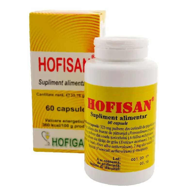 Hofisan, 60 capsule, Hofigal — preț și oferte