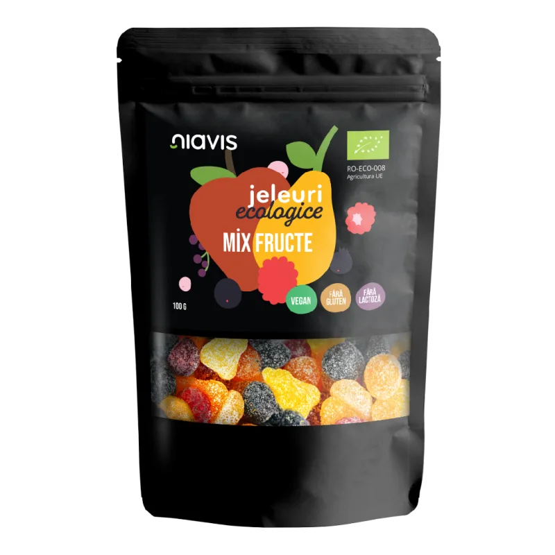 Jeleuri Ecologice Mix Fructe, 100g, Niavis — preț și oferte
