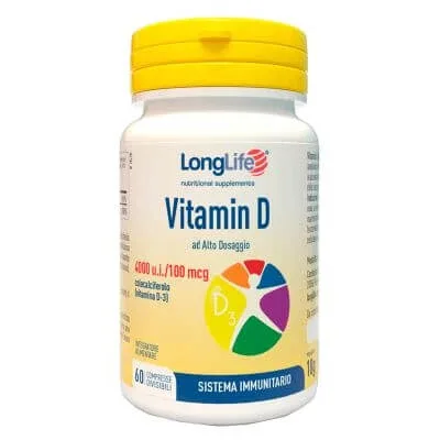 Longlife vitamina d 4000ui 60 comprimate — preț și oferte