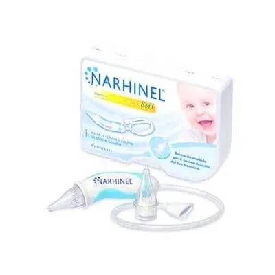 Narhinel aspirator nazal moale 1 buc + 2 piese de schimb — preț și oferte