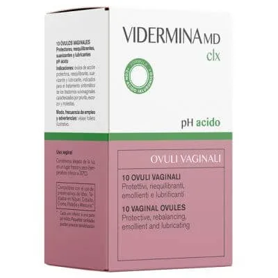 Vidermina clx ovule 10 bucăți md — preț și oferte