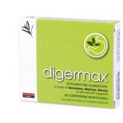 Digermax 30 comprimate masticabile — preț și oferte