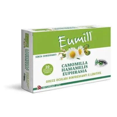 Eumill picături pentru ochi 20 flacoane monodoză 0,5 ml — preț și oferte