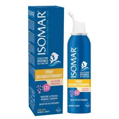 Isomar spray decongestionant acid hialuronic 100 ml — preț și oferte
