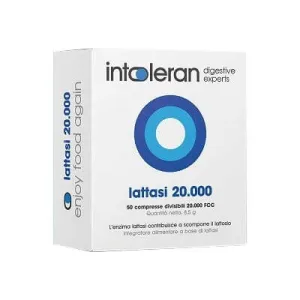 Intoleran lactază 20000 50 comprimate divizibile