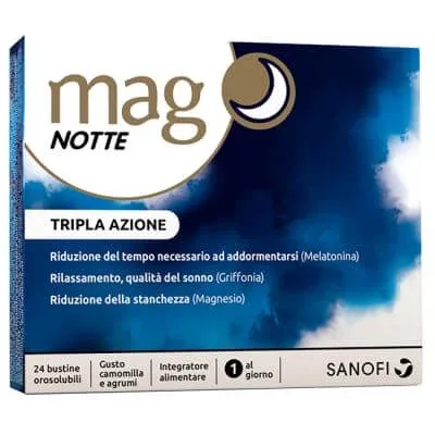 Mag notte 24 plicuri orosolubile — preț și oferte